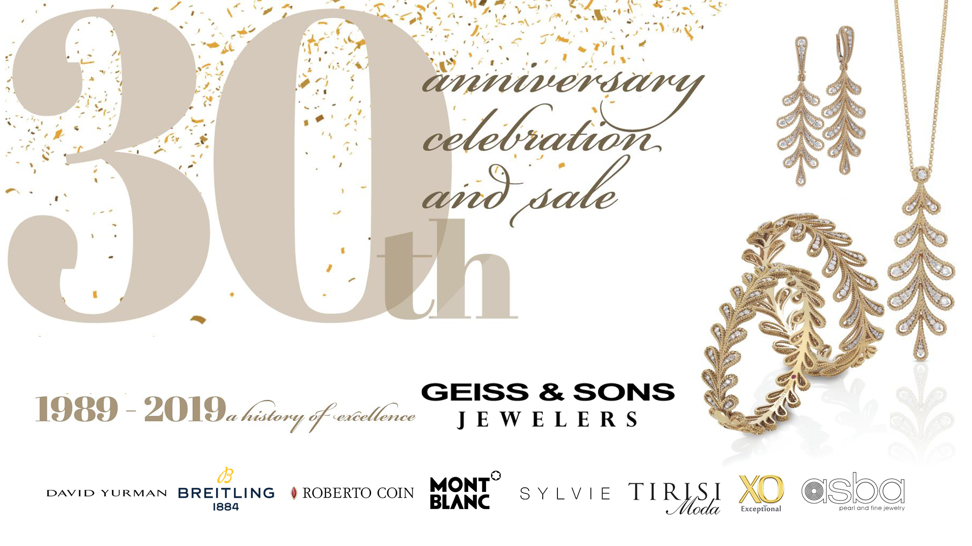 Jewelry for on sale 30th anniversary