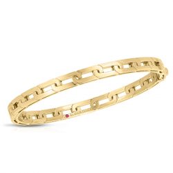 Navarra, Yellow Gold Bangle, Roberto Coin