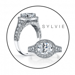 Sylvie, Jewelry, Diamond, Engagement Rings, Diamonds, Diamond Rings, Fine Jewelry, Jewelry Stores, Geiss and Sons, Greenville, South Carolina